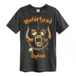 Amplified Unisex Adult Bronze England Motorhead T-Shirt - XXL