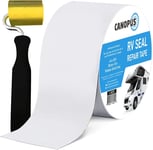 CANOPUS Long Lasting RV Tape Caravan Sealant Tape White Butyl Tape, Butyl Rubber