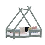 Benlemi Lit cabane Enfant TAHUKA 90 x 180 Vert Sauge