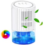 Dehumidifiers for Home - Dehumidifier for Bedroom with Auto Defrost Function, 35oz Small Dehumidifier with 2 Working Modes,Smart Auto-Off,Ultra Quiet for Wardrobe,Bathroom,Basement,Kitchen - White