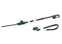 Bosch Häcksax Universal Hedge Pole 18V med 1x2Ah batteri och laddare