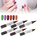 Nail Polish Pen No Need Base Top Coat Nail Gel Pen Nail Art Manicure Pen For RHS