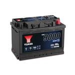 Yuasa Startbatteri 9000 AGM (Start-stopp) 70Ah 760A YBX9096
