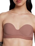 Pepper MVP Multiway Strapless Bra for Women | Underwire, Multi-Way Convertible Straps | Strapless Bra for Small Chested Women, Woodrose, 32A