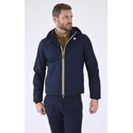 Veste K-Way  Veste Jacko Bonded bleu marine-047668