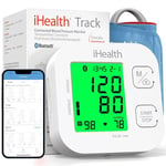 iHealth Track Wireless Upper Arm Blood Pressure Monitor with Wide range Cuff that fits Standard to Large Adult Arms , Bluetooth Compatible for Apple & Android Devices