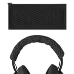 Geekria Flex Fabric Headband Pad Compatible with Razer Kraken Pro V2, 7.1 V2, 7.1, Ultimate Gaming Headset Headphone Replacement Headband/Headband Cushion/Replacement Pad Repair Parts (Black).