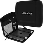 Pelican Ranger Series Housse pour Ordinateur Portable de 40,6 cm avec poignée de Transport élastique, Fermeture éclair sécurisée, résistante à l'eau et Robuste pour MacBook Pro 16, Air, iPad Pro, HP,