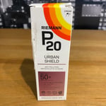 🟢 Riemann P20 Urban Shield SPF50+ Sunscreen Anti-Pollution 50g New and Boxed