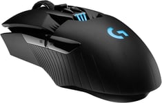 G903 LIGHTSPEED Souris Gamer sans Fil, 25 600 PPP, RVB Gaming, Poids Ajustables, 6 Boutons Programmables, POWERPLAY-compatible, Batterie Longue Durée, Ambidextre, PC/Mac - Noire