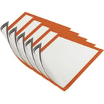 FP - Durable 486909 duraframe magnetic A4 - 4869 Cadres magnétiques din A4 orange (l x h) 238 mm x 324 mm 5 pc(s)