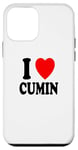 Coque pour iPhone 12 mini I Heart (Love) Cumin Culinary Chef Mexicain Indien Asiatique