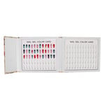 Professional 120Colors Nail Art Color Card Nail Polish Gel Color Display Boo SDS