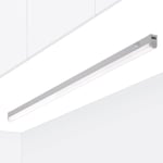 Réglette LED sous meuble de cuisine 84 cm Blanc neutre 4000 K Barre lumineuse extensible sous meuble 1270 lm 12,7 W 230 V avec interrupteur