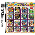 500 en 1 Pokemon Mario Album carte de jeu vidéo cartouche Console carte pour Nintendo DS 3DS 2DS NDS NDSL NDSI