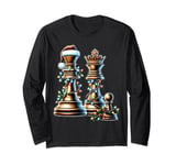 Chess Player Christmas Hat Xmas Long Sleeve T-Shirt