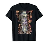 The Green Man With Autumnal Ivy Leaves T-Shirt