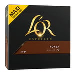 Maison Du Café Capsules de café L'Or compatibles Nespresso - Forza boîte 20