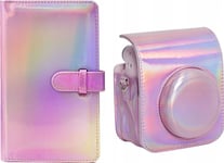 Loveinstant Case Case Cover For Fujifilm Instax Mini 12 + 96 Photo Album / Pink Flash