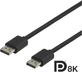 Inet DisplayPort cable 1.4  male to male  3m  black