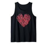 Edward Scissorhands Movie Valentine’s Day Scissor Heart Tank Top