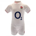 England RFU Children/Kids T Shirt And Shorts Set - 6-9 Months