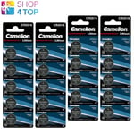 20 CAMELION CR2016 BATTERIES LITHIUM 75mAh 3 V COIN CELL DL2016 5BL EXP 2031 NEW