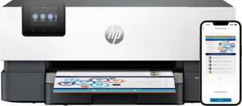 HP OfficeJet Pro 9110b, skrivare + scanner + kopiator, 22/18 ppm, duplex, display, USB/LAN/WiFi/Bluetooth, AirPrint