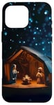 iPhone 16 Pro Max Christmas Nativity Mary, Joseph, and Baby Jesus Case