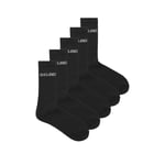 Jack & Jones Mens Socks Multipack of 5 - Black - One Size