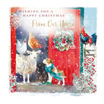 Farmyard From Our House Christmas Greeting Card The Wildlife Range Xmas Cards