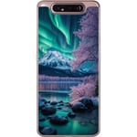 Samsung Galaxy A80 Genomskinligt Skal Norrsken