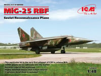 Mig-25 Rbf , Reconnaissance Soviétique Avion 1:48 Plastique Model Kit Icm