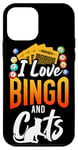 iPhone 12 mini Bingo Player Cat I Love Bingo And Cats Case