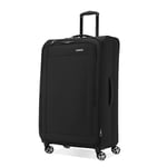 Samsonite Saire LTE Softside Expandable Luggage with Spinner Wheels, Black, Carry On Spinner, Saire LTE Softside Expandable Luggage with Spinner Wheels