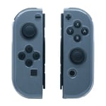 Mcbazel Durable Transparency TPU Protective Cover Case for NS Switch Joy-con Controllers- 1 Pair