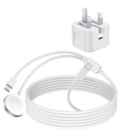 Apple Watch Charger + Upgraded USB C Charger for iWatch 2 in 1 iPhone and iWatch