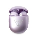 Guess TWS Bluetooth In-Ear Hörlurar Triangle Logo - Lila