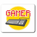 Computer Mouse Mat - Retro Gamer Commodore Office Gift #4199