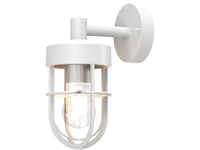 Jimmy Vegglampe E27 Stikkontakt Ip44 Hvit