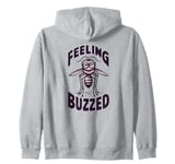 Feeling Buzzed | Funny Mosquito Zip Hoodie