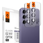 Spigen EZ Fit Optik Pro Camera Lens Protector for Samsung Galaxy S24 - Violet (2 Pack)