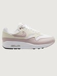 Nike Women's Air Max 1 Sneaker, White Platinum Violet Phantom White, 4 UK