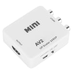 AV To High Definition Converter Transverter To AV2HDMI White Set