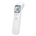 BT08755-Termometer, medicinsk digital infraröd pann- och örontermometer, 1 sekunds mätningstid - grå