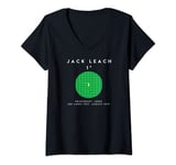 Womens Jack Leach Headingly 2019 1 Not Out V-Neck T-Shirt