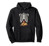 Humorous Ribcage Taco Pullover Hoodie