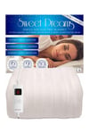 Electric Blanket Single Bed Size Heated Fitted Mattress Cover