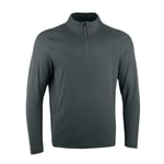 Nike Mens Vapor Half Zip Top (Dark Smoke Grey/Black) - Size Medium