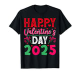 Funny Happy Valentines Day Heart Love Valentine Men Women T-Shirt